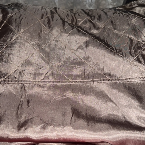 Men’s Baracuta Soft Italian Cashmere and Wool blend long coat green/brown Sz M - Picture 12 of 13